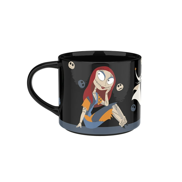 Zak Designs Color Change 15oz Modern Mug, Nightmare Before