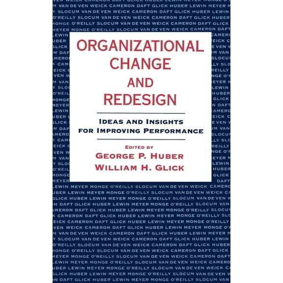 Organizational Change and Redesign, (Hardcover)