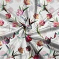 thumbnail image 6 of CLOOCL Women Blouse Beautiful Tulips Printed Shirts Mid Sleeve Summer Clothing Oversized, 6 of 6