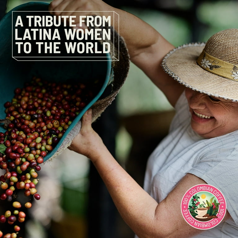 Dios Mio Coffee, Premium Ground Colombian Dark Roast, Strong