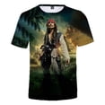 thumbnail image 1 of Disney Lustige T Hemd Männer camiseta película Karibik Jack Sparrow camiseta 3D Druck T Unisex Casual camiseta Top piratas camiseta xuanjing unisex, 1 of 2