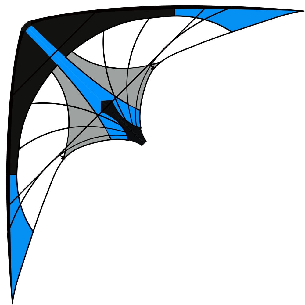 HENGDA KITE 48" Polyester Stunt Kite Outdoor Toys Dual Line Sport Kite