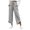 Dark Gray, variant on Womens Pinstripe Tulip Hem Wide Leg Pants Drawstring Waist Palazzo Pants Casual Vacation Light Blue S
