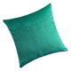 thumbnail image 3 of Funda de almohada de terciopelo cuadrado con forma de almohada, color sólido, decoración de sofá, funda de almohada, verde claro kenally HA003042-01, 3 of 6