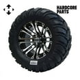 thumbnail image 2 of Hardcore Parts 6" Drop Axle Lift Kit for EZGO MPT/WORKHORSE 1200 (1994.5-2001.5) Golf Cart with 12" Black 'LANCER' Wheels and 22"x11"-12"  DOT rated Mud-Terrain/All-Terrain tires, 2 of 7