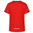 thumbnail image 2 of Yruioon T-Shirt de Sport à Manches Courtes pour Garçons, Séchage Rapide, Protection Éruption Cutanée, Rouge 140, 2 of 6