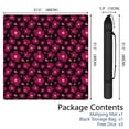 thumbnail image 2 of Decorative Floral Mahjong Playing Mat, Large 31.5x31.5 Inch Rubber Surface with Non-Skid Backing for Secure & Quiet Tile and Card Games, 2 of 7