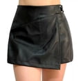 thumbnail image 1 of Short Falda Vinipiel Con Aro Metálico, 1 of 8