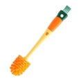 thumbnail image 4 of Cepillo para botellas de cocina, cepillo de limpieza, herramienta de lavado de cocina multiusos, lavadora de vasos de vidrio portátil, limpiador de cocina para botellas, tazas, tazas de Naranja Macarena cepillo para limpiar botellas, 4 of 7