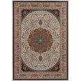 thumbnail image 1 of Riverbay Furniture 3'3" x 5' Area Rug in Cream and Copper, 1 of 3