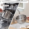 thumbnail image 6 of Fkszll 3 Pcs Double Boiler Pot Set with Spoon, 1.8QT Melting Pot with 2.54QT Stainless Steel Boiler, Chocolate Melter for Butter Candy Cheese Wax, 6 of 10
