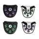 thumbnail image 4 of Golf USD Dollars Mallet Putter Cover Headcover Club Accesorios con blanco grueso Blanco Sharpla Cubierta de cabeza de mazo de golf, 4 of 8