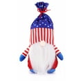 thumbnail image 1 of 4th of July Decorations Patriotic Gnome Decor for Memorial Labor Veterans American Independence Day Decorations Gift Handmade Elf Dwarf Household Ornaments Home Tiered Tray Decorations, 1 of 1