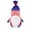 A, variant on Oioii Independence Day Patriotic Pennant Bunting Set,with Red White Blue and USA Flag Patterns, Perfect for Hanging on Walls, Porches, Yards and Party Venues ,A
