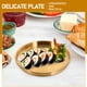 thumbnail image 2 of Plato redondo de acero inoxidable, plato de cena de Metal, plato de Camping, plato de carne, 2 of 5