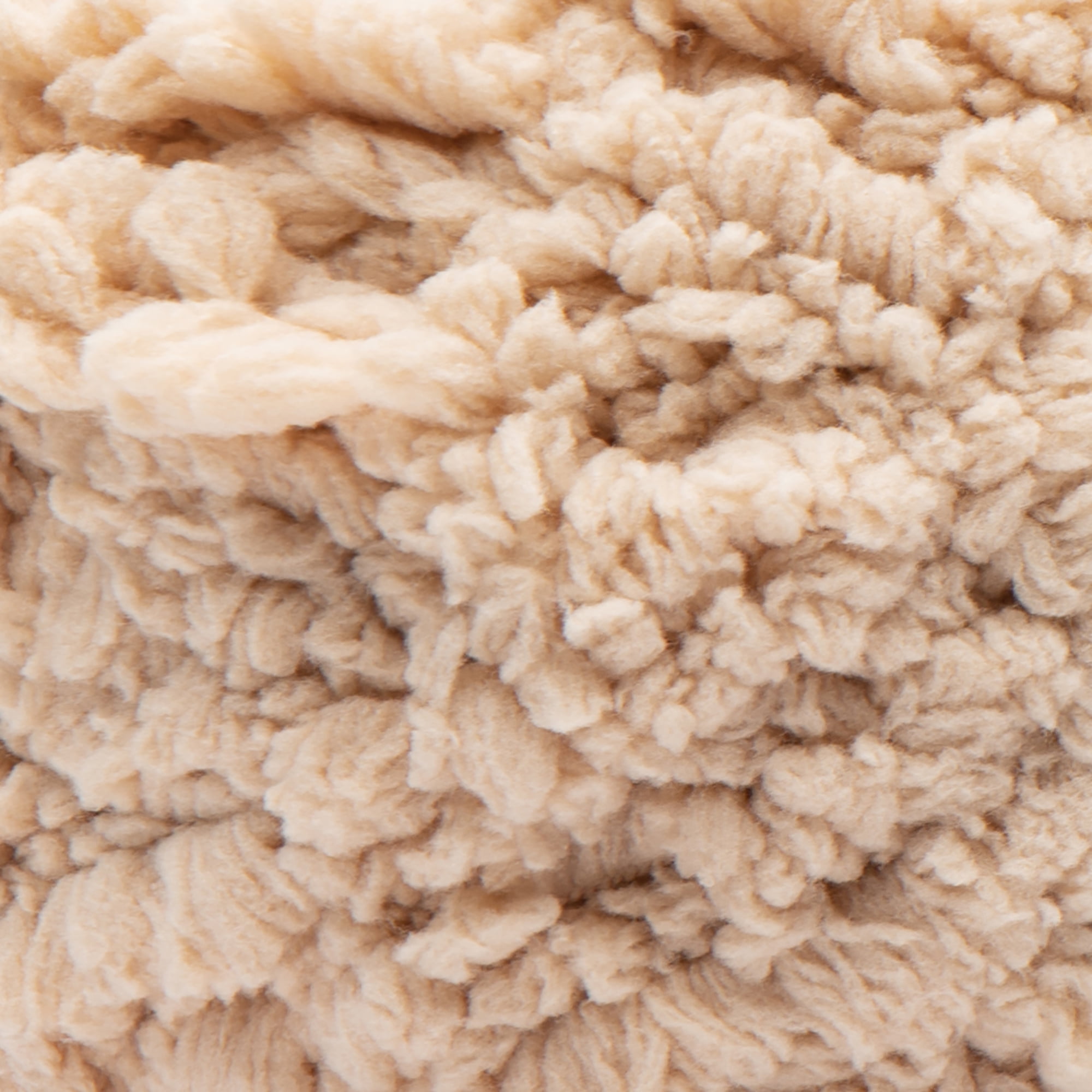Bernat® Sheepy™ #6 Super Bulky Nylon Yarn, Light Fawn 8.8oz/250g, 149 Yards (2 Pack)