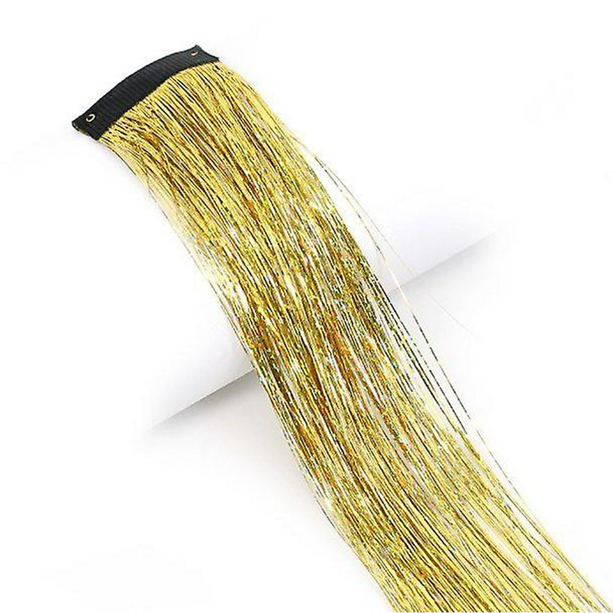 3 Pcs 50cm Hair Tinsel Sparkling Glitter Tinsel Fairy Hair Extensions Party Highlight | Walmart Canada 3 Pcs 50cm Hair Tinsel Sparkling Glitter Tinsel Fairy Hair Extensions Party Highlight | Walmart Canada