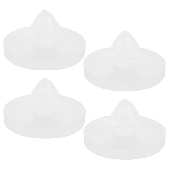 Masteelf  4 Pcs Brake Light Switch Stopper Thickened Buttons Car White