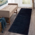 thumbnail image 2 of Memoryfield 2' x 6' Runner Rug, Plush Non-Skid Rug, for Bedroom Living Room Nursery, Navy, 2 of 8