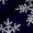 Blue, variant on Children's Pajamas Outfits Casual Snowflake Printed Button Down Lapel Long Sleeve Top And Pants Set 5-6 T