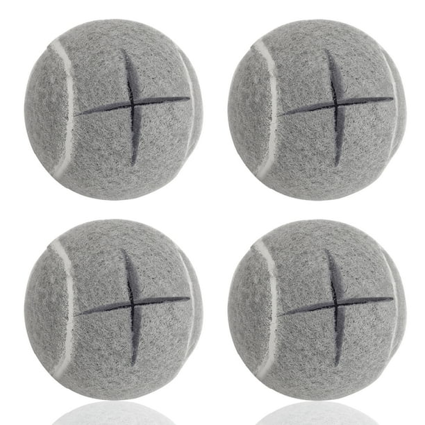 Precut Walker Tennis Balls 4 Pcs Balls with Precut Opening for Easy