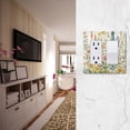 thumbnail image 5 of Yayeee Rocker Switch Wall Plate 1-Gang 4.6"x2.9" Home Decorative Outlet Cover, Colorful Wildflowers, 5 of 6