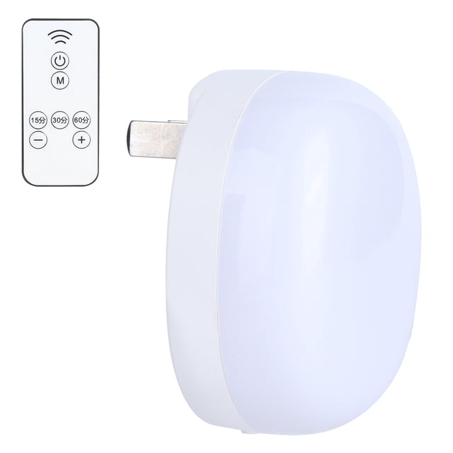 Luz Nocturna Led Activada Por Movimiento, Luz Nocturna Con Control Remoto Plugin Luz Nocturna Luz Nocturna Con Control Remoto Diseño Elevado