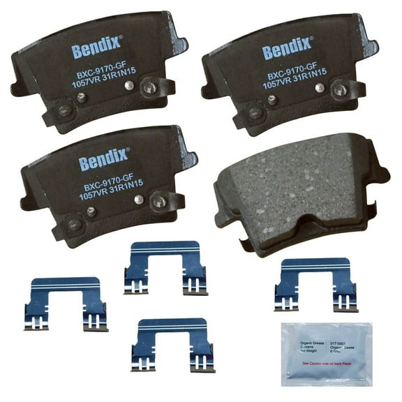 Disc Brake Pad Set Fits select: 2014-2015 CHRYSLER 300C, 2016-2018 CHRYSLER 300