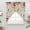 Beige, variant on Black Crane Swag Valances for Windows, Kitchen Window Curtains Over Sink, Vintage Red Teal Spring Floral Botanical Window Treatment Curtains for Living Room/Bedroom Curtains 2 Panel Sets 36"x45"