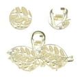 thumbnail image 4 of Unique Bargains 1 Pc Fashion Leaves Hair Clips for Home Gold Tone, 4 of 5