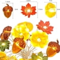 thumbnail image 5 of Thanksgiving Lights 10FT 30 LED Fall Lights Thanksgiving Decorations 3D Pumpkin Maple Leaf Acorn Battery Operated String Lights Halloween Autumn Party Supplies Fall Thanksgiving Friendsgiving Decor, 5 of 5