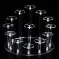 thumbnail image 6 of 13Slots Action Figure Display Transparent Stand Display Base Accessories Bracket Model Doll Hobby Collectibles Ear Doll Model , L, 6 of 8