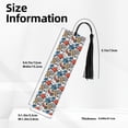 thumbnail image 3 of Kdxio French Food Print Metal Tassel Bookmarks,Perfect Gift for Art Lovers and Bookworms Metal Bookmarks for Women, 3 of 8