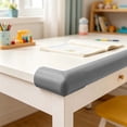 thumbnail image 6 of Table Edge Safety Bumper Guards, Soft Foam Corner Protectors for Furniture, Non-Toxic Cushion Strip for Home(78"), 6 of 7