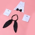 thumbnail image 2 of KAKOWELY Rabbit Costume Kit Bunny Rabbit Costume Kit for Kids Adult Halloween Easter Dress Up Cosplay Accessories Set10.24"X7.87"X0.08", 2 of 4