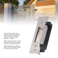 thumbnail image 3 of Electric Door Strike Lock, DC 12V Electric Strike Sturdy Fail Secure Fail Safe Adjustable High Hardness Safe  for Cylindrical Locksets, 3 of 7