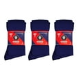 thumbnail image 4 of Brooklyn Socks Men's Knee High Cotton Socks, Navy (6 Pack), 4 of 4