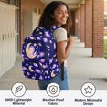 thumbnail image 4 of Chririnla Cute Space Axolotl School Bookbags with Lightweight Multi Pockets, 17 Inch Kids Backpack for Travel and Back to Elementary School, 4 of 10