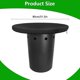 thumbnail image 2 of 2024,fire Plate Cover Protective Cover Round 420d Fire Bowl Tarpaulin 80 Cm Grill Plate Protective Cover Waterproof Anti Uv Fire Plate Accessories, 2 of 5