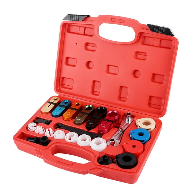 Air Conditioning Disconnect Tool, Aluminum Alloy AC Fuel Line Removal Tool Kit Antirust Practical For Fuel Filters