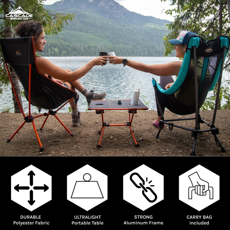 Cascade Mountain Tech Ultralight Camp Table, Portable Design Cascade Mountain Tech Ultralight Camp Table, Portable Design