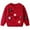Red, variant on lnmuld Sweaters for Teens Winter Girls Knit Sweater with Handmade Floral Design Soft Warm Kids Pullover for Toddlers and Children Cozy Everyday Wear Size:7-8 Years
