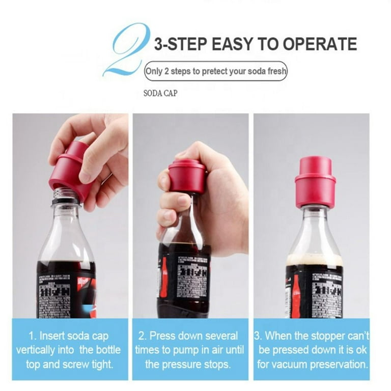 Soda-Preserving Bottle Toppers : Soda Bottle Keeper