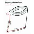 thumbnail image 4 of Poly Bag Guy 12" x 15", 2 Mil (1000/Case) Zipper Reclosable Plastic Poly Bags with Hang Hole, 4 of 4