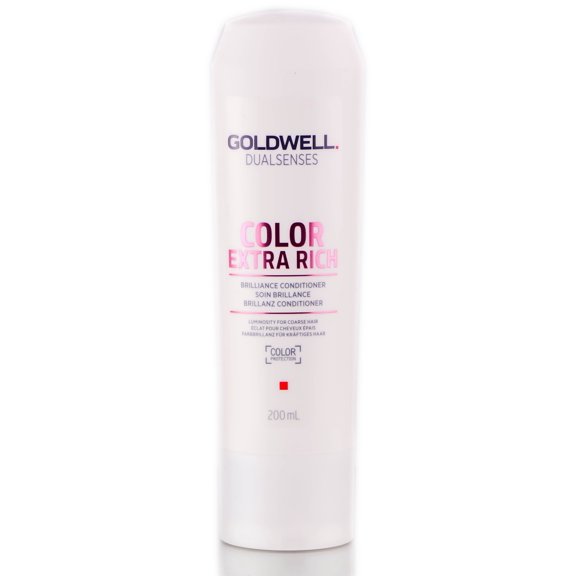 6.7 oz , Goldwell Dual Senses Color Extra Rich - Conditioner , Hair Beauty Product - Pack of 1 w/ Sleek Pin Comb