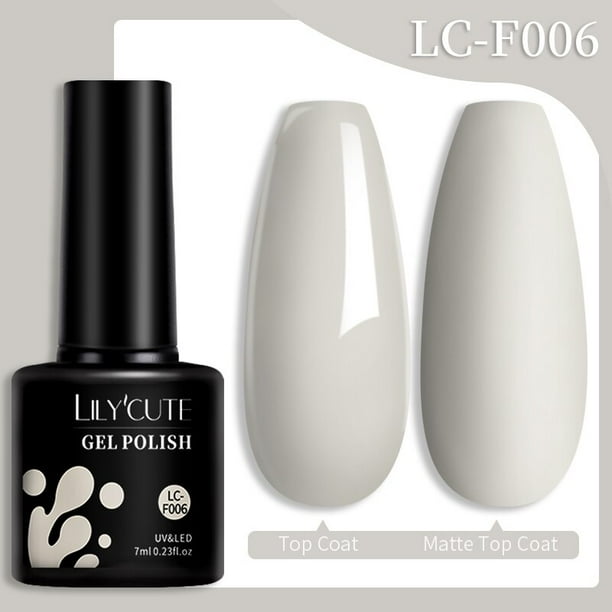 LILYCUTE-esmalte de uñas en Gel UV, brillante, semipermanente, para manicura, para primavera y verano qym unisex