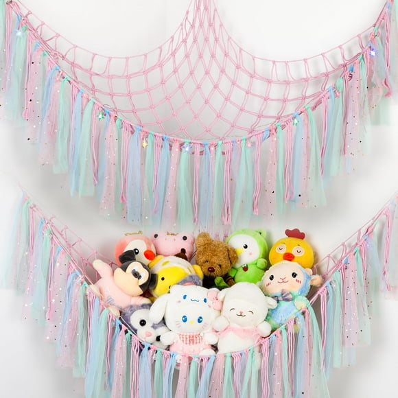 Hamaca YELIENM con forma de animal de peluche con luces LED de 150 x 100 x 150 cm