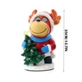 thumbnail image 3 of Musical Santa Christmas Decor: Light-Up Resin Figurine with USB/Battery for Kids, 3 of 3