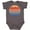 Charcoal Grey, variant on Inktastic Lake Placid Retro Sunset Boys or Girls Baby Bodysuit