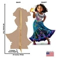 thumbnail image 5 of Cardboard People Mirabel with Butterfly Life Size Cardboard Cutout Standup - Disneys Encanto (2021 Film), 5 of 5